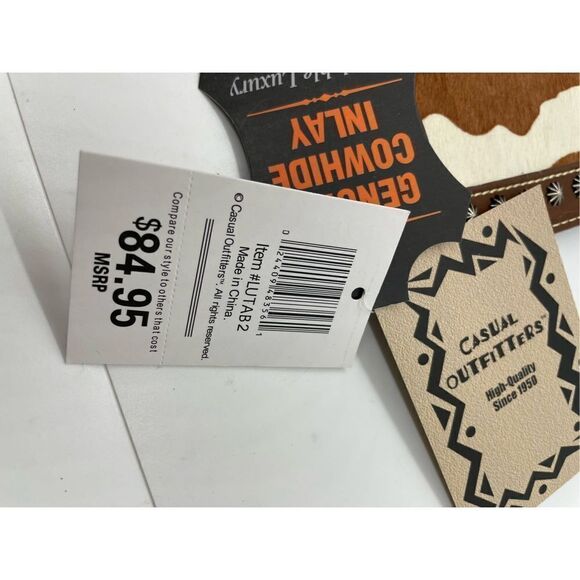 Leather Cow Hide Case for iPad and iPad 2 by Casual Outfitters New Gift Idea - Picture 6 of 8